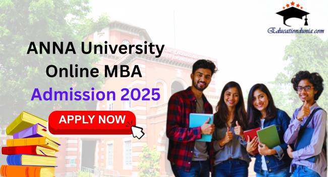 ANNA University Online MBA admission