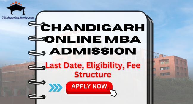 Chandigarh Online MBA admission