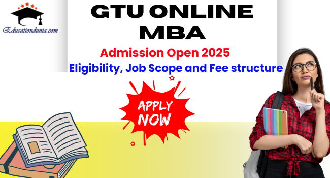 GTU online MBA