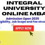 Integral University Online MBA