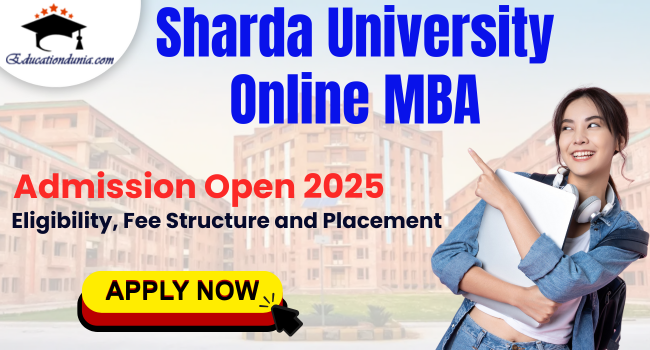 Sharda University Online MBA